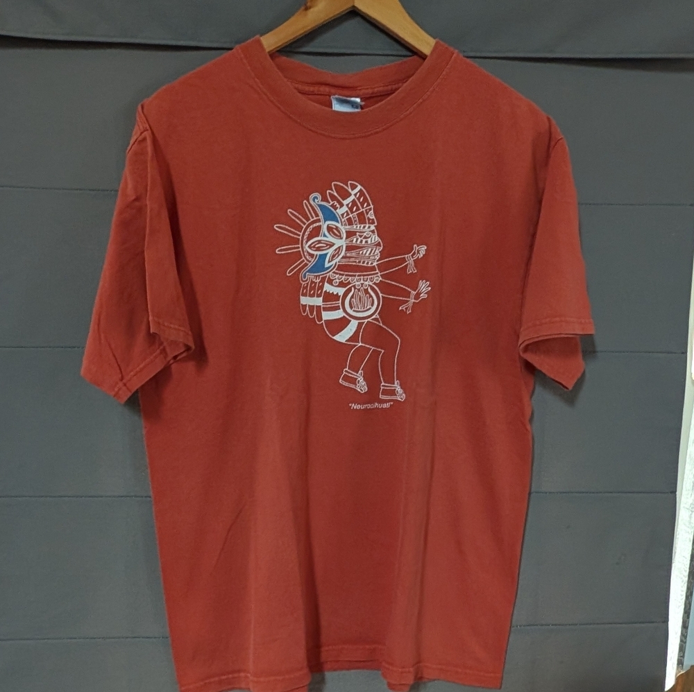 Vintage 90's Mexican Aztec Warrior Tshirt